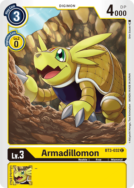 Armadillomon [BT3-032] [Release Special Booster Ver.1.5]