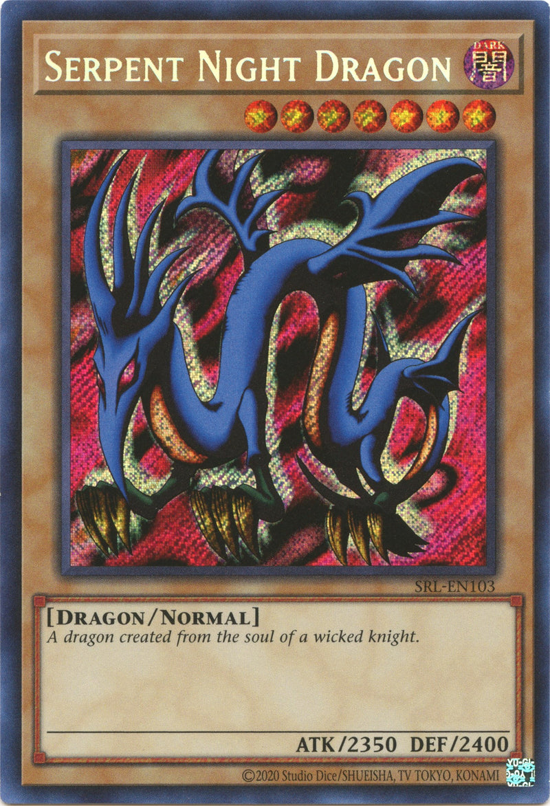 Serpent Night Dragon [SRL-EN103] Secret Rare