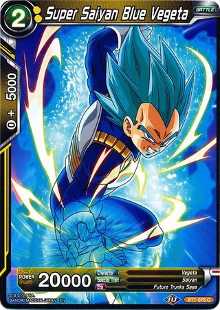 Super Saiyan Blue Vegeta [BT7-076]