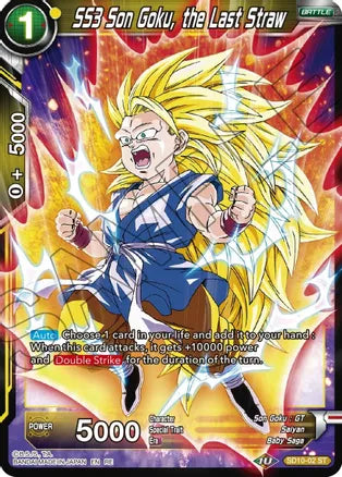 SS3 Son Goku, the Last Straw [SD10-02]