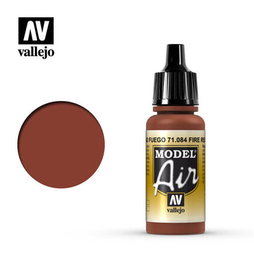 Vallejo Model Air - Fire Red 17 ml