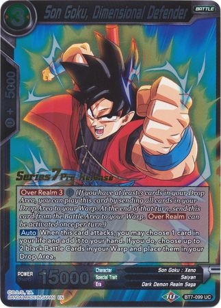 Son Goku, Dimensional Defender [BT7-099_PR]