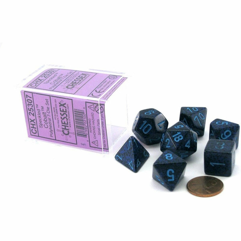 Chessex Speckled Cobalt 7-Die Set