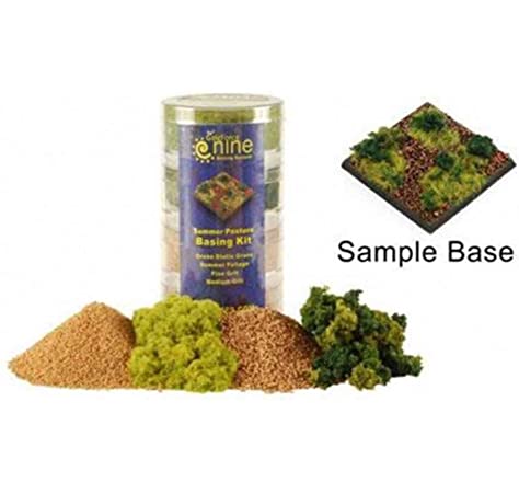 Hobby Round Basing Kit - Summer Pasture