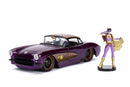 JADA -  DC Bombshells - Bgl 57 Corvette 1:24 Hollywood Ride