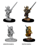 Miniature - Male Halfling Fighter