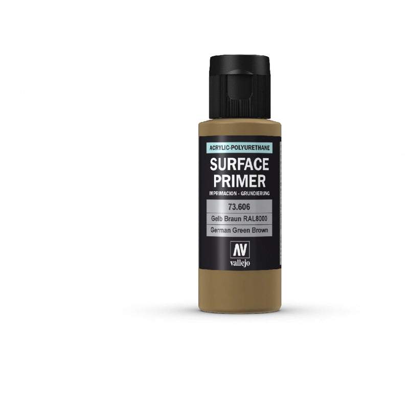 Vallejo - Surface Primer - Ger Green Brown 60 ml