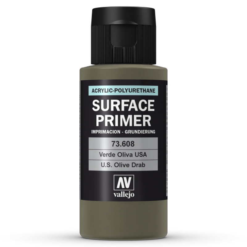 Vallejo - Surface Primer - US Olive Drab 60 ml