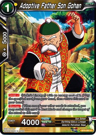 Adoptive Father Son Gohan [BT4-091]