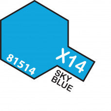 TAMIYA ACRYLIC MINI X-14 SKY BLUE