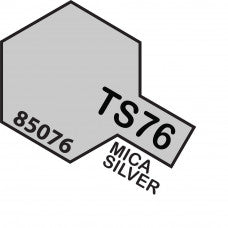 TAMIYA TS-76 MICA SILVER