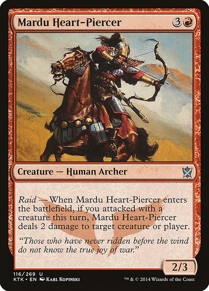 Mardu Heart-Piercer [Khans of Tarkir]