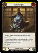 Force Sight (Yellow) [ARC207] Unlimited Rainbow Foil