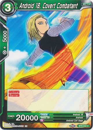 Android 18, Covert Combatant [BT9-042]