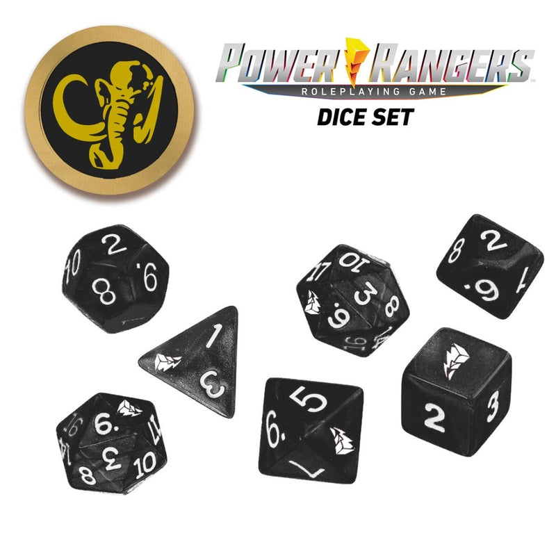 Power Rangers RPG - Black Dice Set