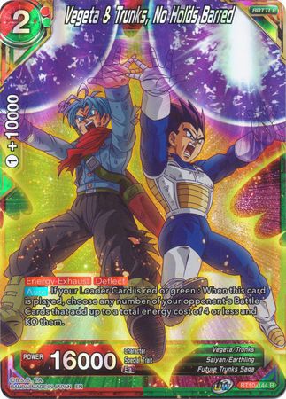 Vegeta & Trunks, No Holds Barred [BT10-144]