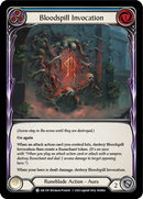 Bloodspill Invocation (Blue) [ARC108] Unlimited Rainbow Foil