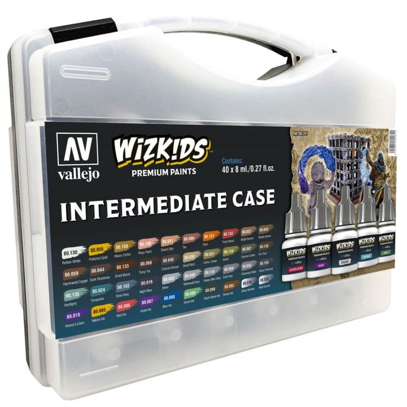 Vallejo - Wizkids Premium Paint Set : Intermediate Case