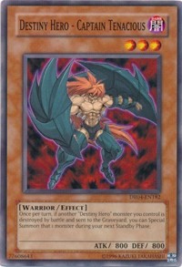 Destiny Hero - Captain Tenacious [DR04-EN182]