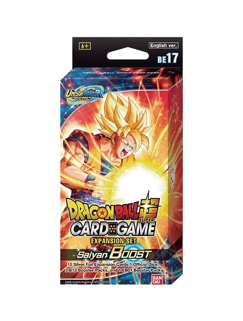 Dragon Ball Super Expansion Set display (BE17) Saiyan Booster