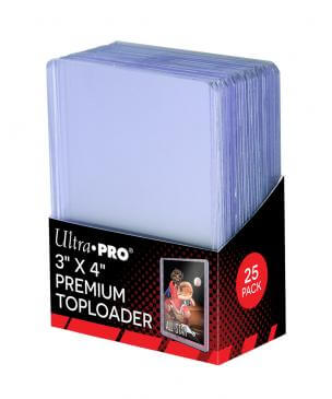 Ultra Pro Toploader 3"x 4" (Premium) (25pk)