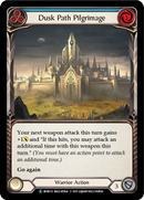 Dusk Path Pilgrimage (Blue) (Rainbow Foil) [U-MON112-RF] Unlimited Rainbow Foil