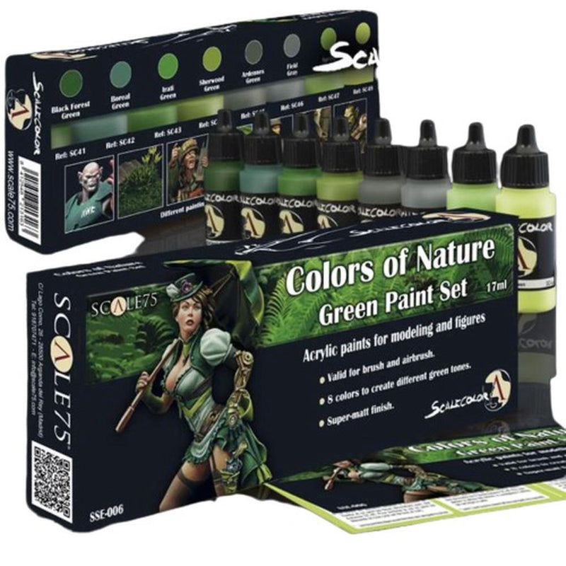 Scale 75 Scalecolor Colours and Nature Paint Set