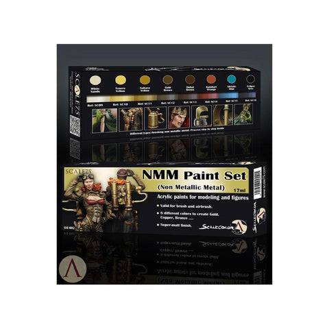 Scale 75 Scalecolor NMM Gold and Copper Paint Set