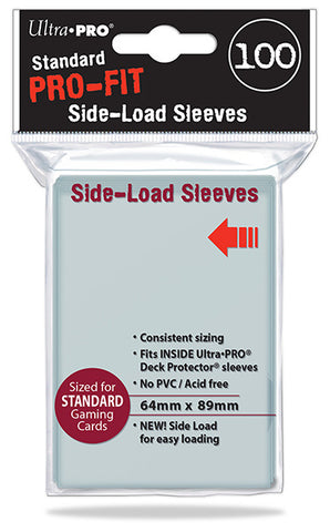 Ultra Pro Pro Fit Standard Side Load Sleeve 100ct