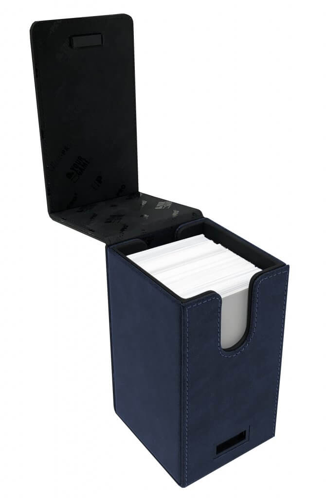 Ultra Pro Deck Box Alcove Tower Suede - Sapphire