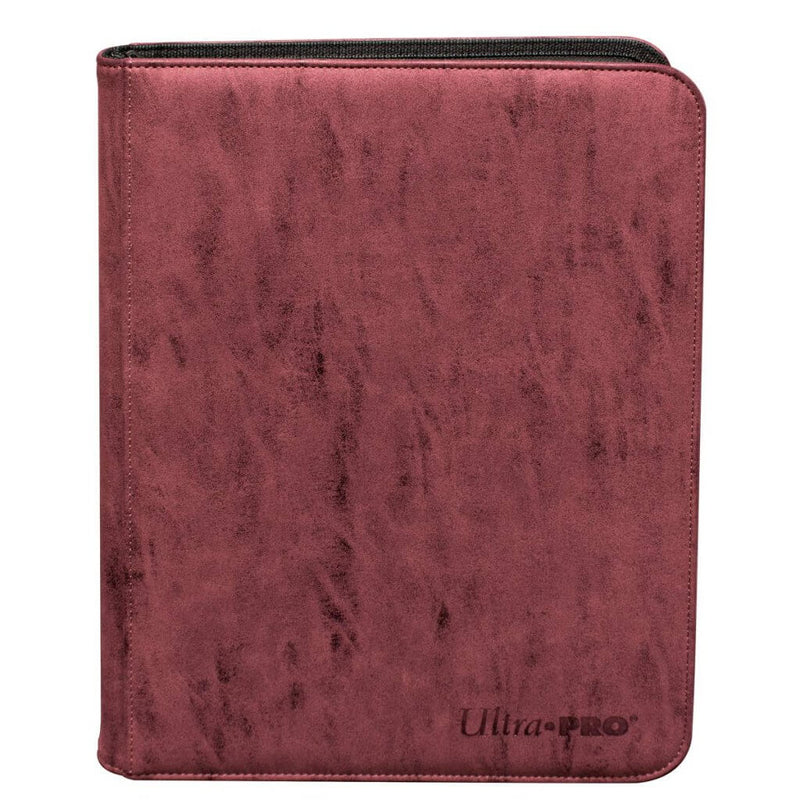 Ultra Pro Premium Binder Suede - Ruby