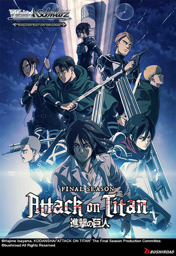 Weiss Schwarz TCG - Attack on Titan Final Season Trial Deck