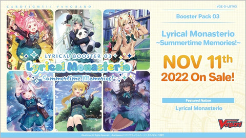 Vanguard TCG - D-LBT03 Lyrical Monasterio Summertime Memories!