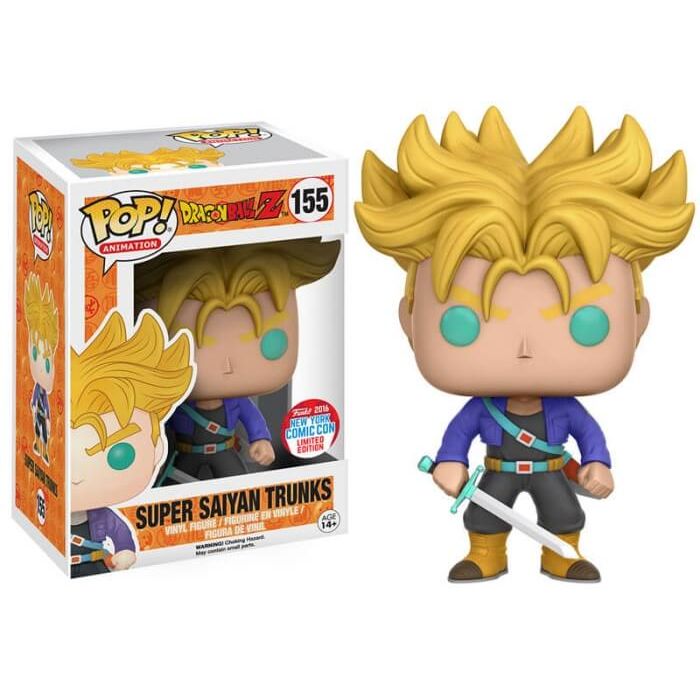 Super Saiyan Trunks - Funko Pop! Dragonball Z 2016 NY Comicon LE (155)