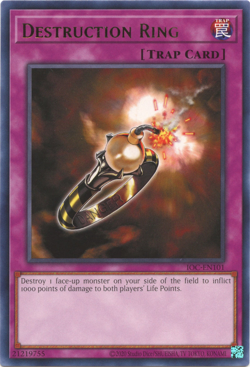 Destruction Ring [IOC-EN101] Rare