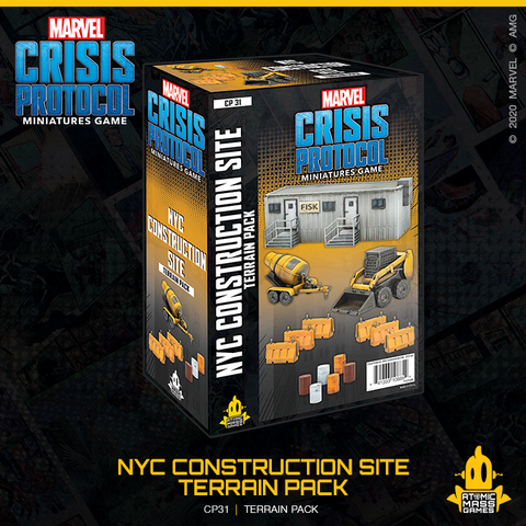 Marvel: Crisis Protocol - NYC Construction Site Terrain