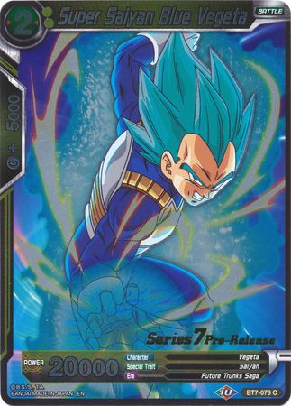 Super Saiyan Blue Vegeta [BT7-076_PR]