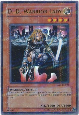 D.D. Warrior Lady [HL06-EN003] Ultra Rare
