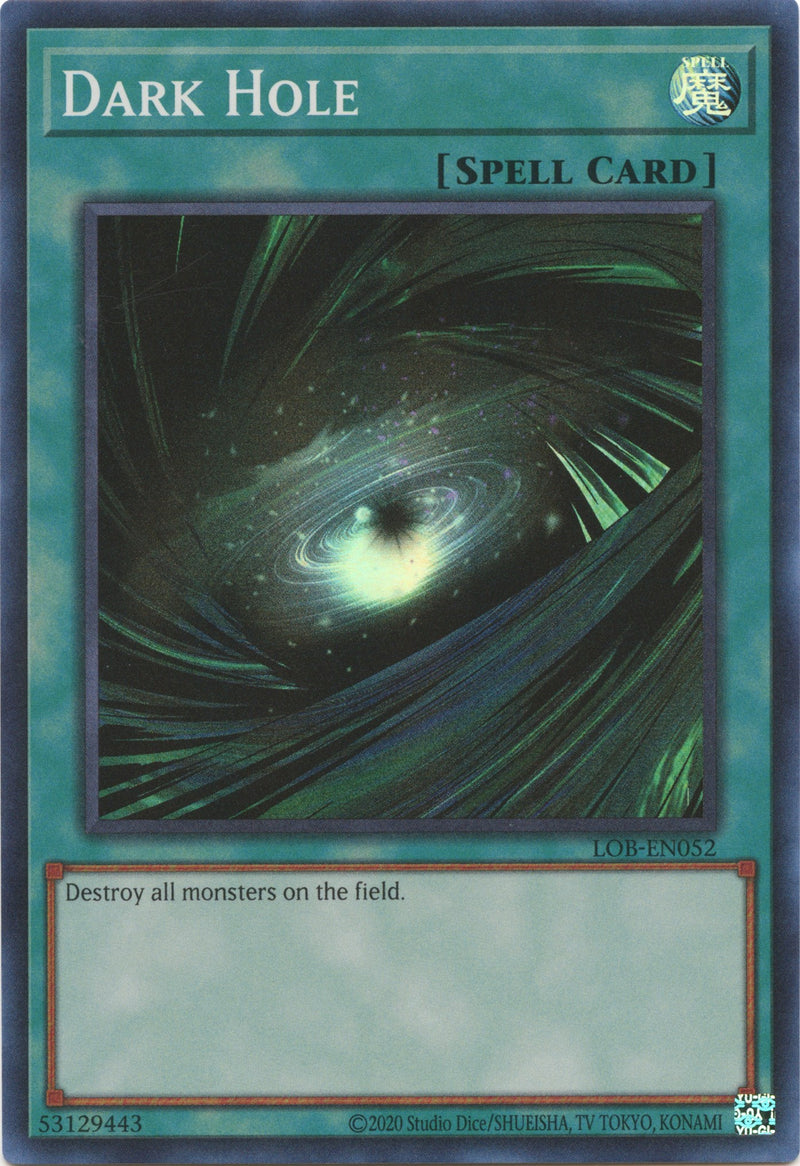 Dark Hole [LOB-EN052] Super Rare