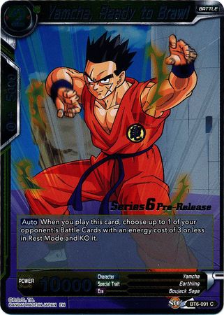 Yamcha, Ready to Brawl [BT6-091_PR]