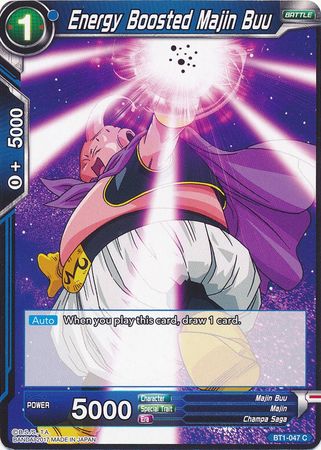 Energy Boosted Majin Buu [BT1-047]