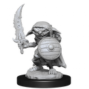 Pathfinder Deep Cuts Unpainted Miniatures Goblin Male Fighter