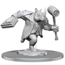 Magic The Gathering Unpainted Miniatures Freelance Muscle and Rhox Pummeler