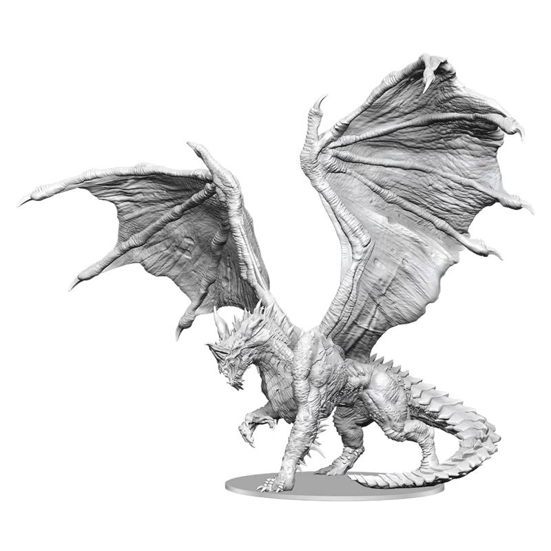 D&D Nolzurs Marvelous Miniatures Adult Blue Dragon