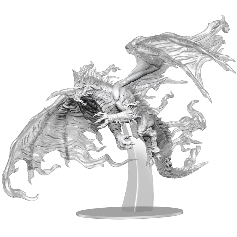 D&D Nolzurs Marvelous Miniatures Adult Blue Shadow Dragon