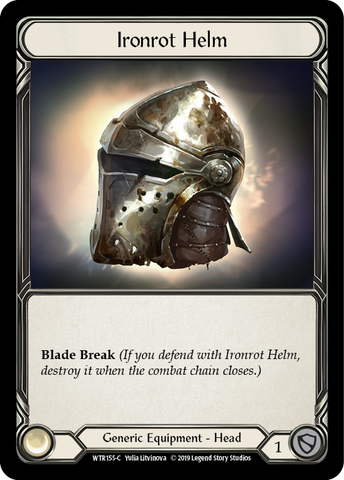 Ironrot Helm [WTR155-C] Alpha Print Cold Foil