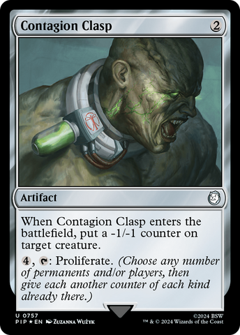 Contagion Clasp (Surge Foil) [Fallout]