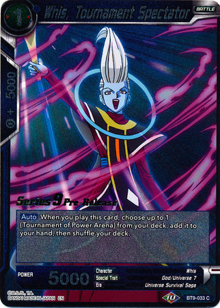 Whis, Tournament Spectator [BT9-033]