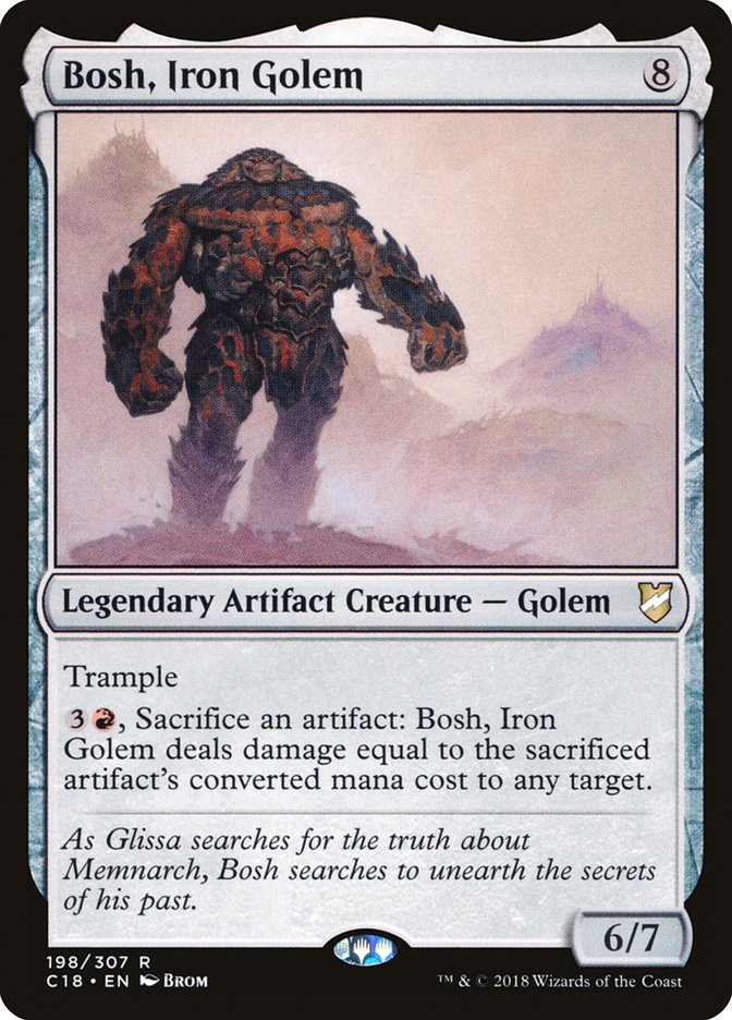 Bosh, Iron Golem [Commander 2018]
