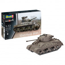 REVELL SHERMAN M4A1 1:72